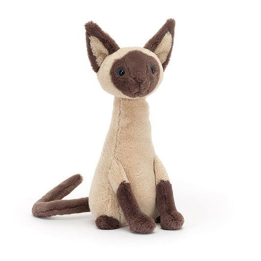 Jellycat Iris Siamese Cat soft toy 27cm