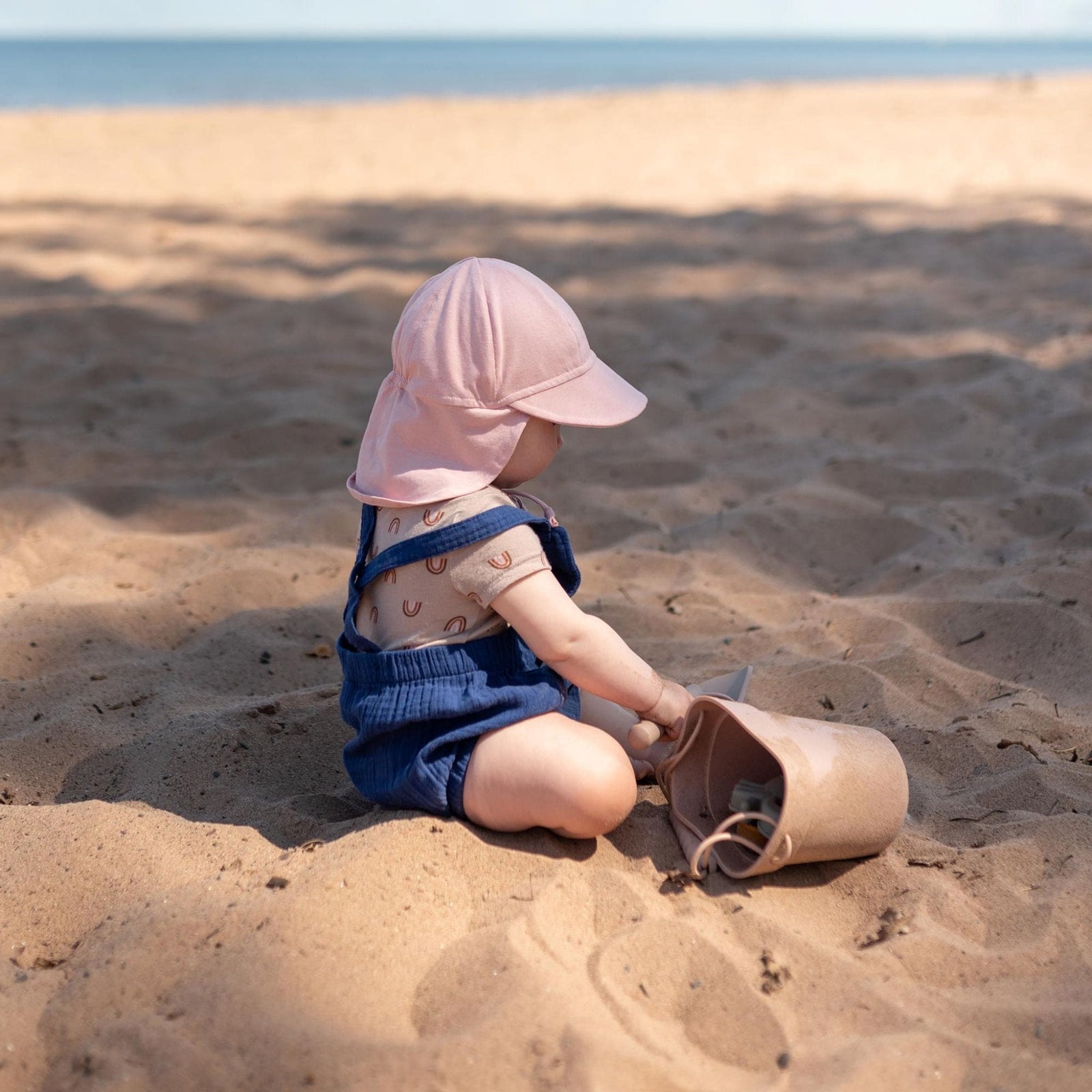 Jan & Jul Sun Soft Baby Caps | UPF 50+ Protection | Infant Neck Flap Hat