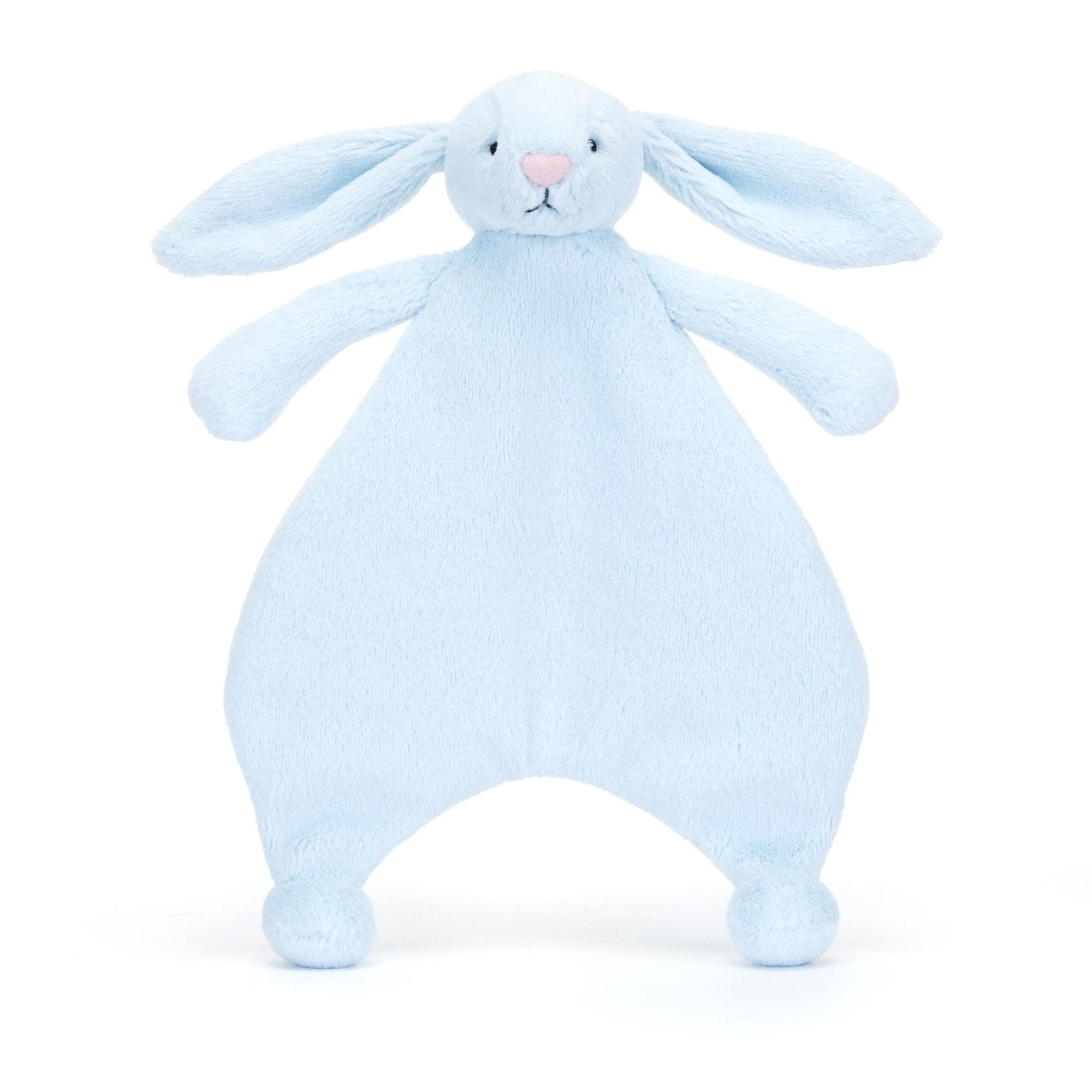 Jellycat Bashful Blue Bunny Comforter 27cm