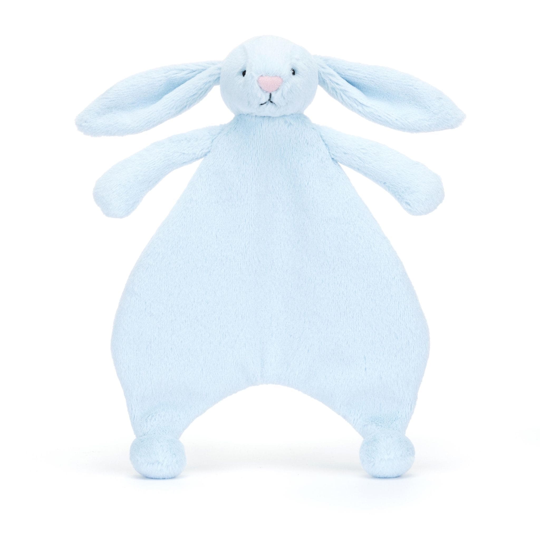 Jellycat Bashful Blue Bunny Comforter 27cm