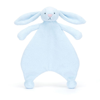 Jellycat Bashful Blue Bunny Comforter 27cm