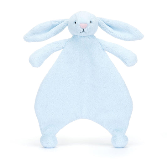 Jellycat Bashful Blue Bunny Comforter 27cm