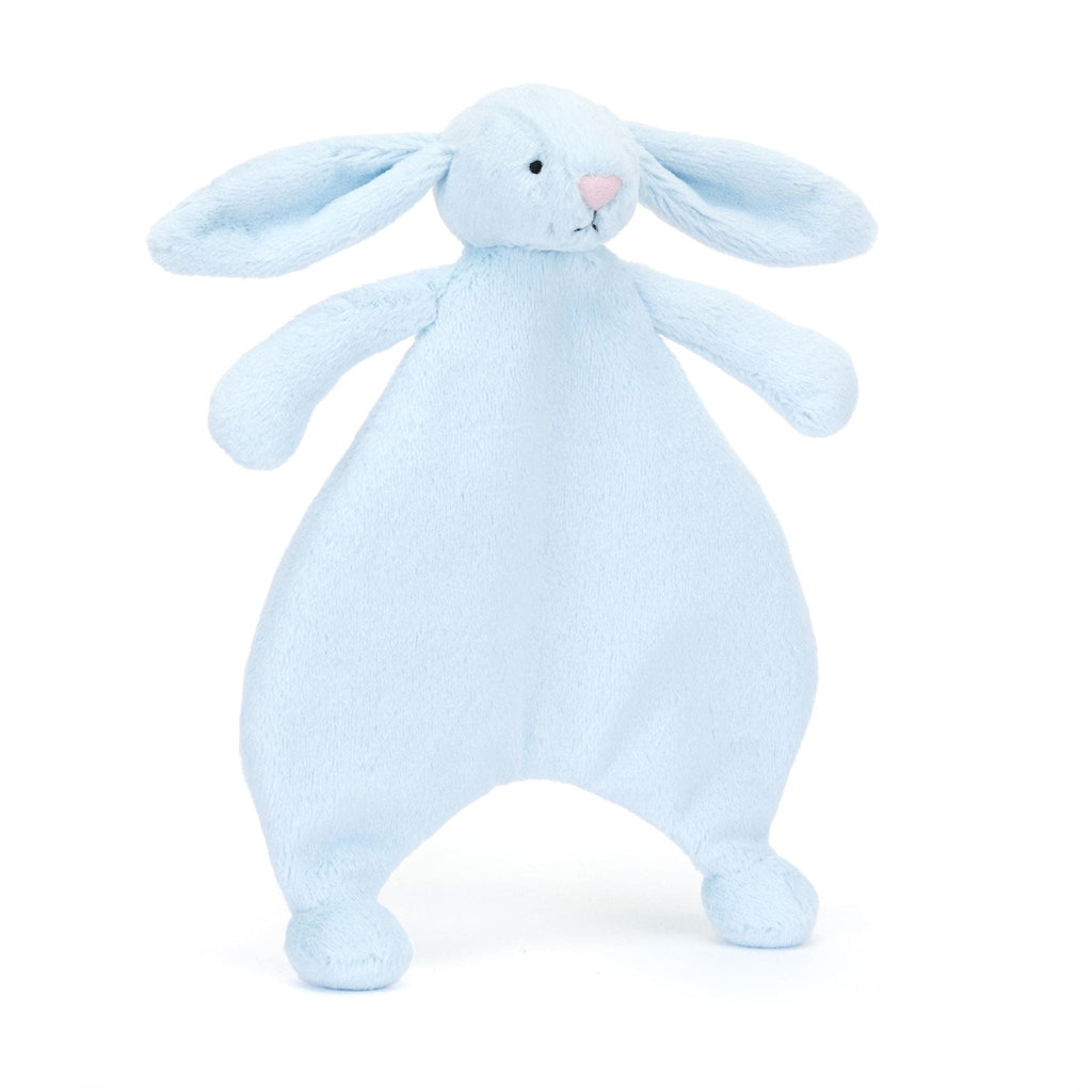 Jellycat Bashful Blue Bunny Comforter 27cm