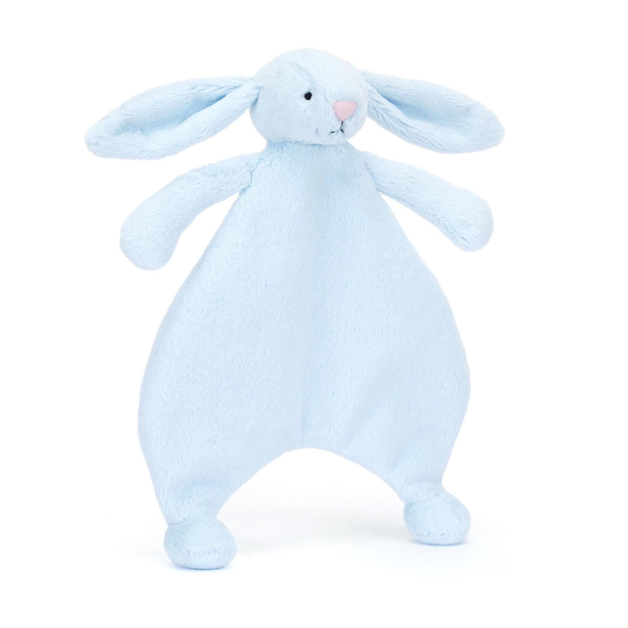 Jellycat Bashful Blue Bunny Comforter 27cm