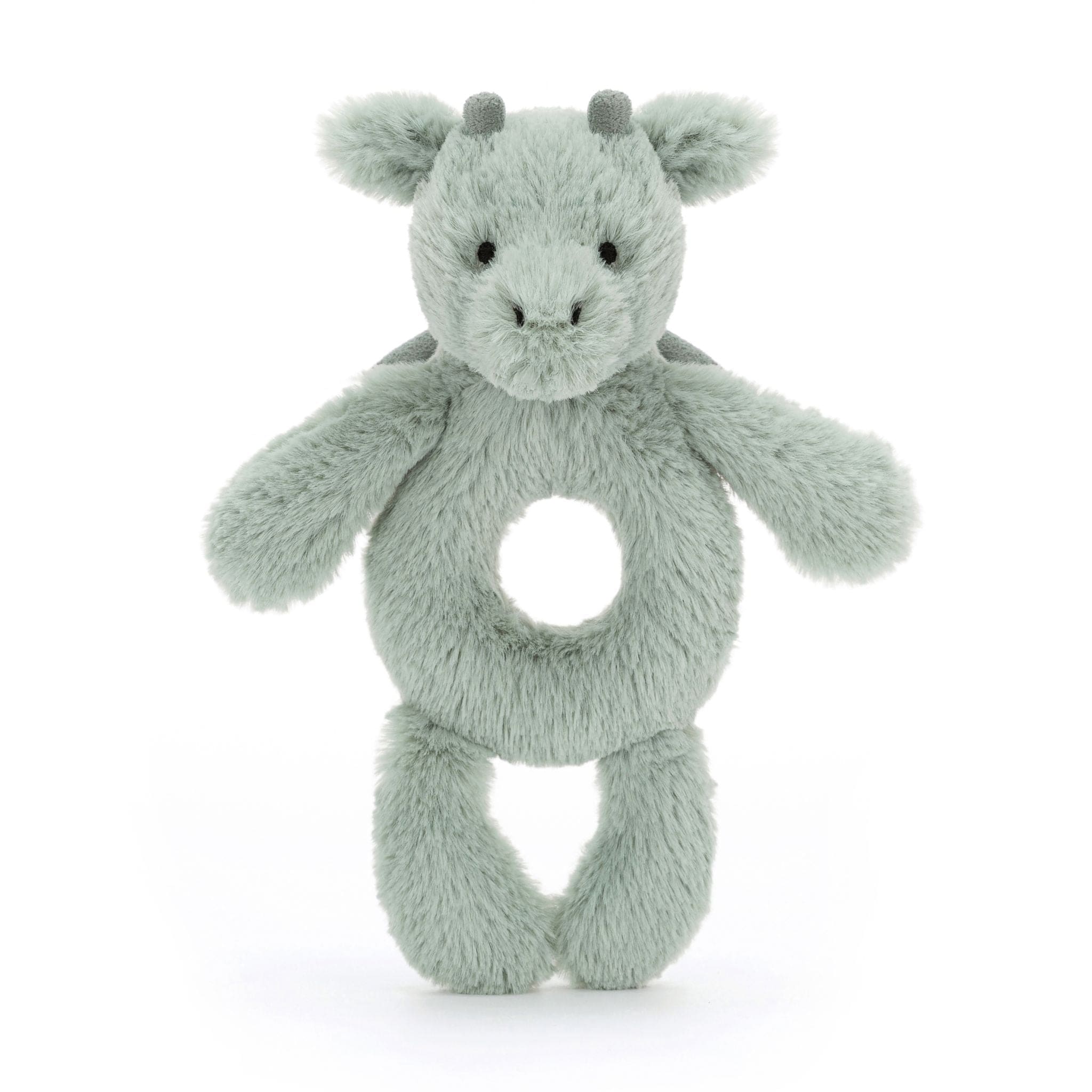 Jellycat Bashful Dragon Ring Rattle 18cm