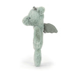 Jellycat Bashful Dragon Ring Rattle 18cm