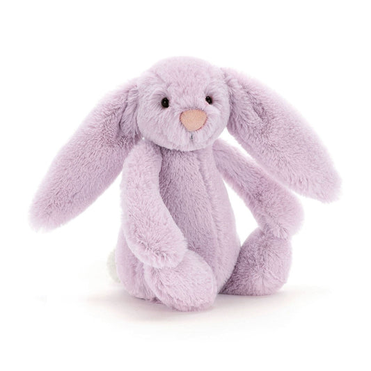 Jellycat Bashful Lilac Bunny small soft toy 18cm