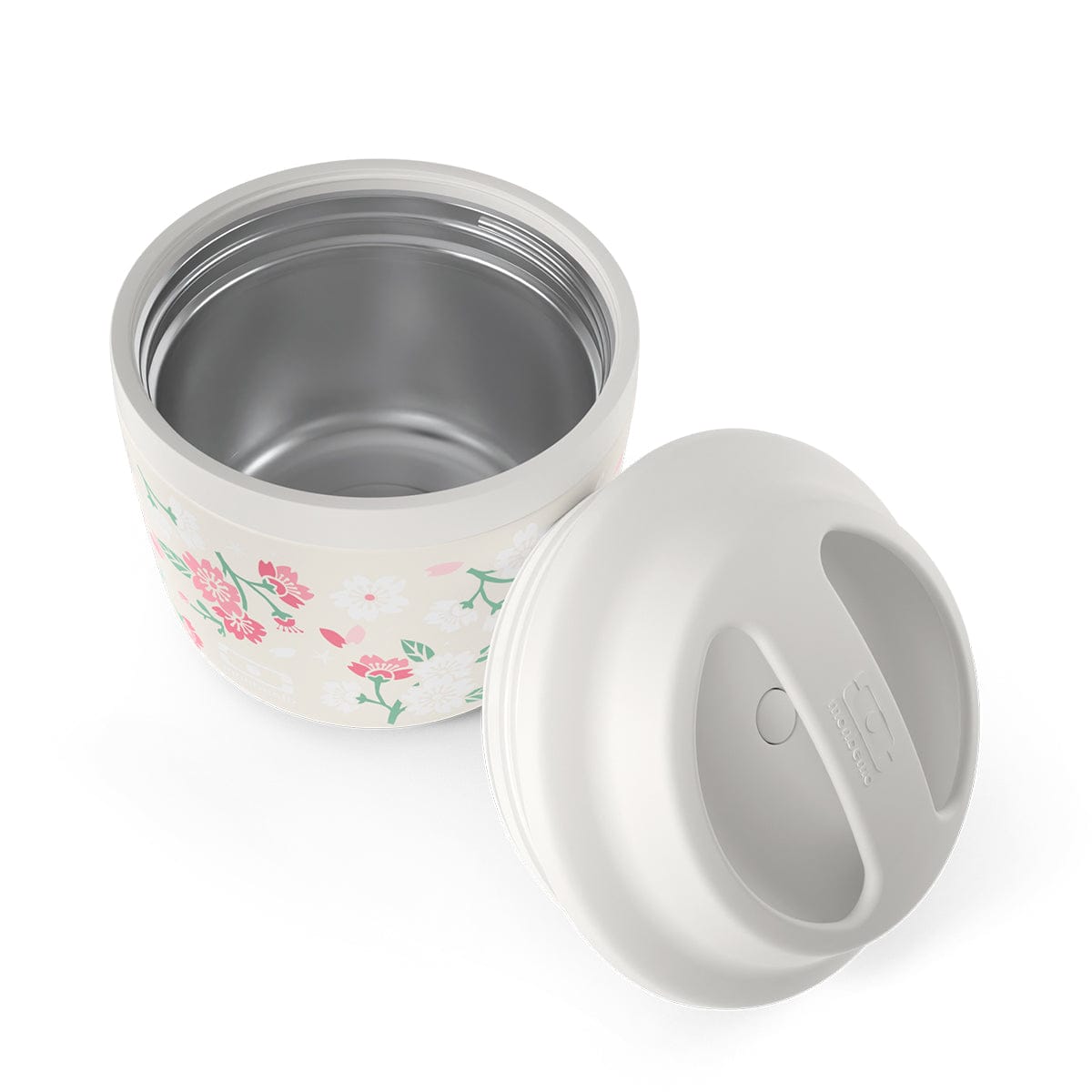 Monbento MB Element Graphic Round Insulated Stainless Steel Lunch Box 550ml