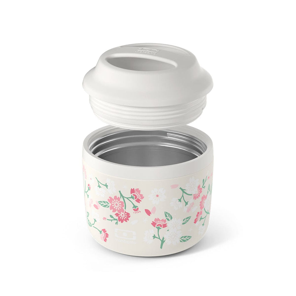 Monbento MB Element Graphic Round Insulated Stainless Steel Lunch Box 550ml