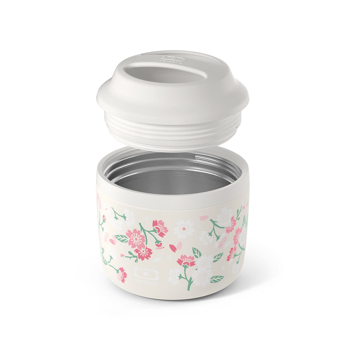 Monbento MB Element Graphic Round Insulated Stainless Steel Lunch Box 550ml
