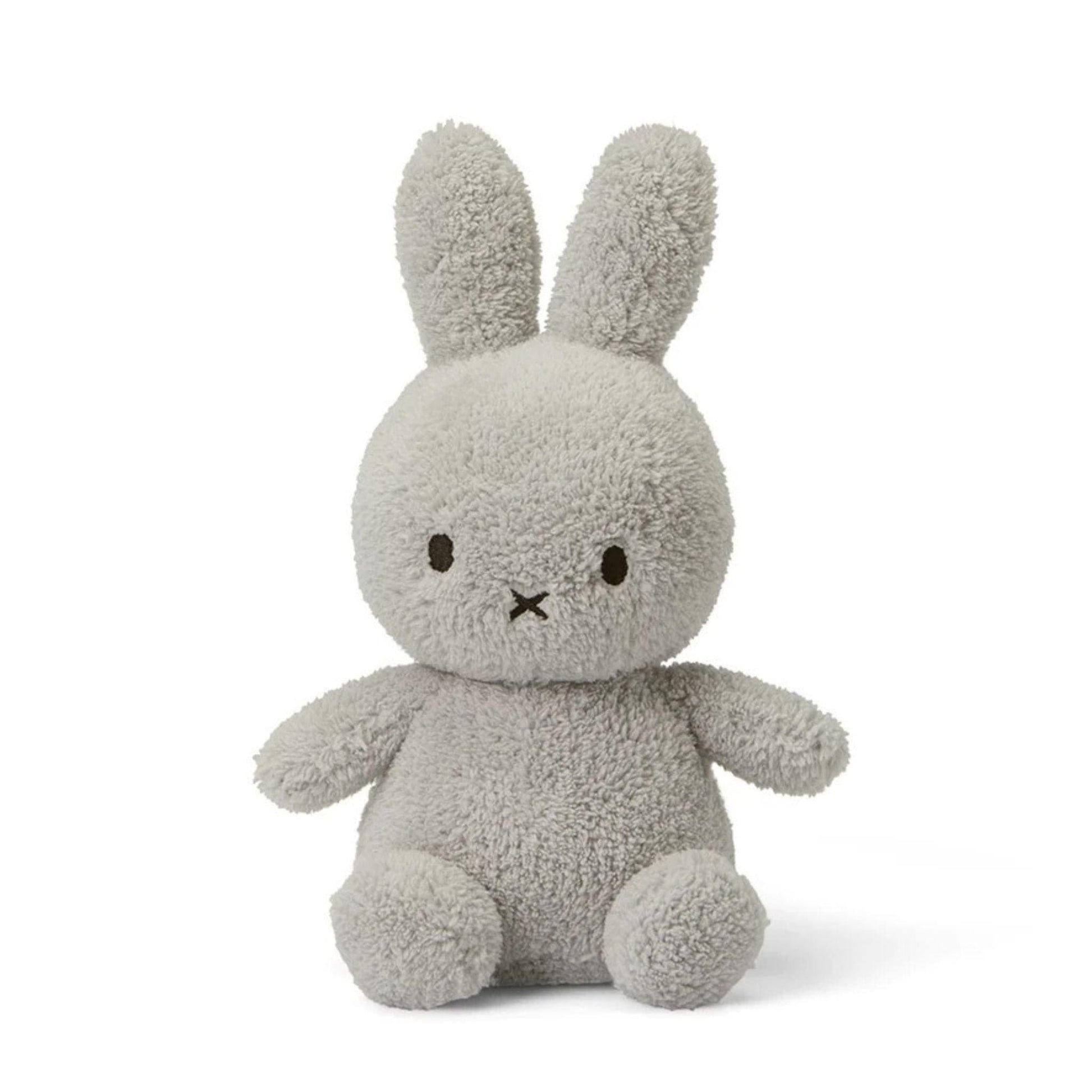 Miffy Terry Plush - Light Grey 23cm