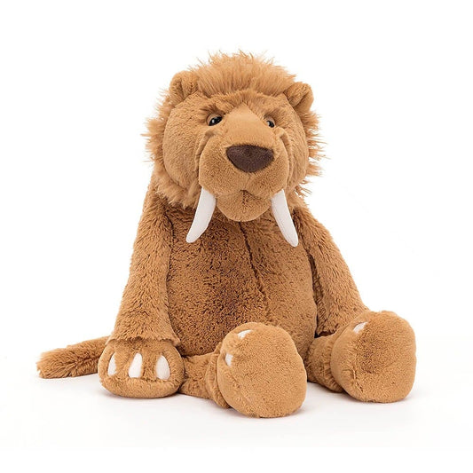 Jellycat Stellan Sabre Tooth Tiger soft toy 49cm