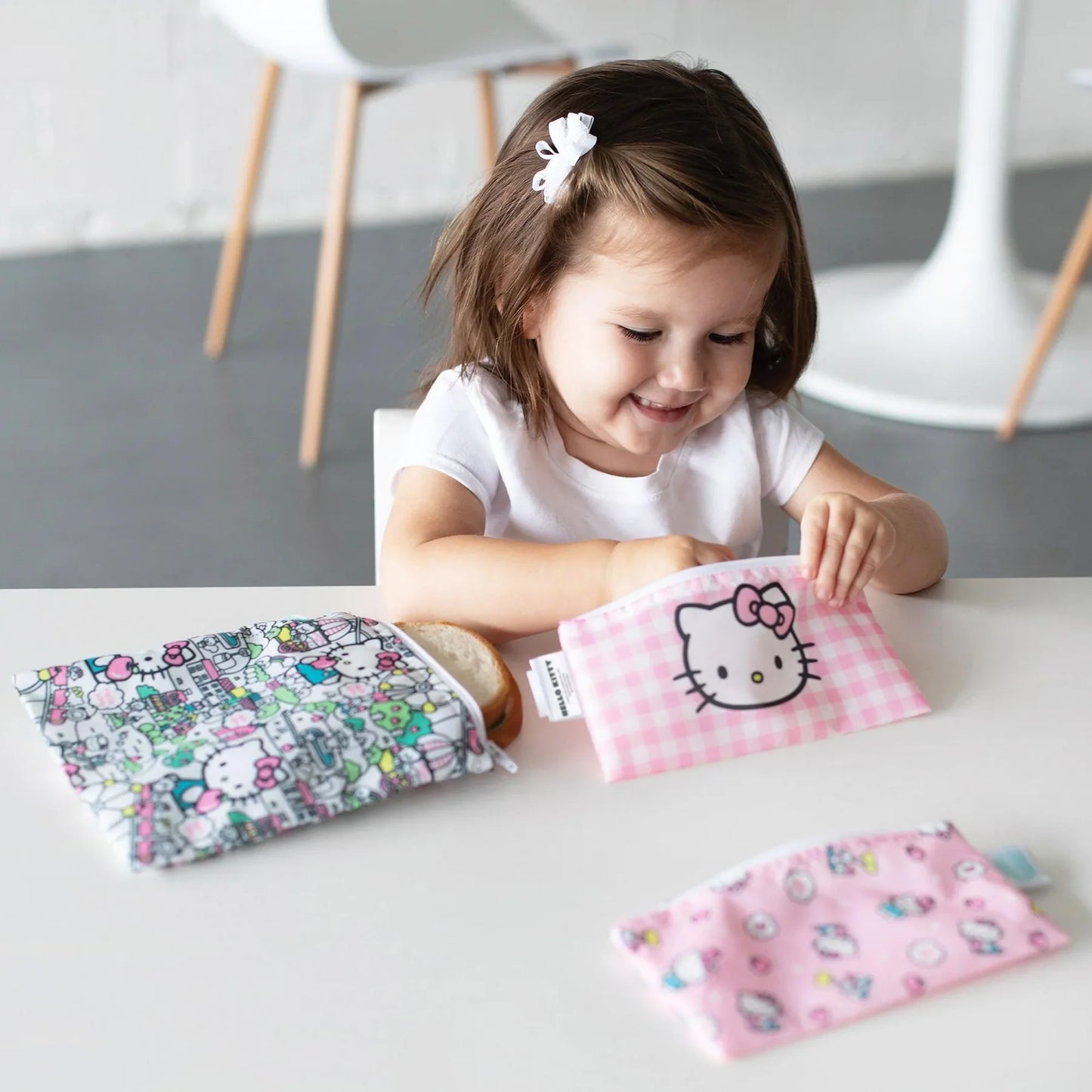 Bumkins Hello Kitty® Reusable Snack Bag, 3-Pack