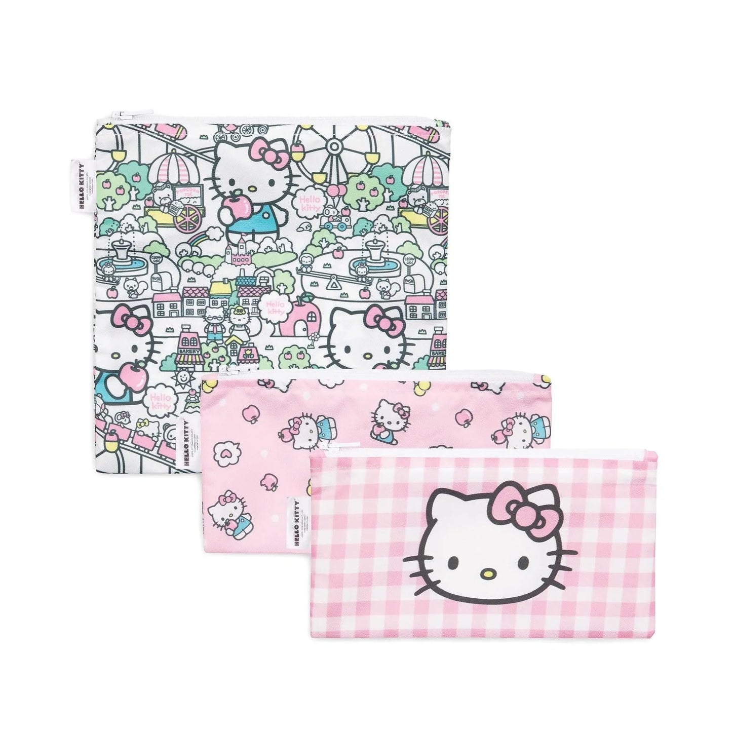 Bumkins Hello Kitty® Reusable Snack Bag, 3-Pack