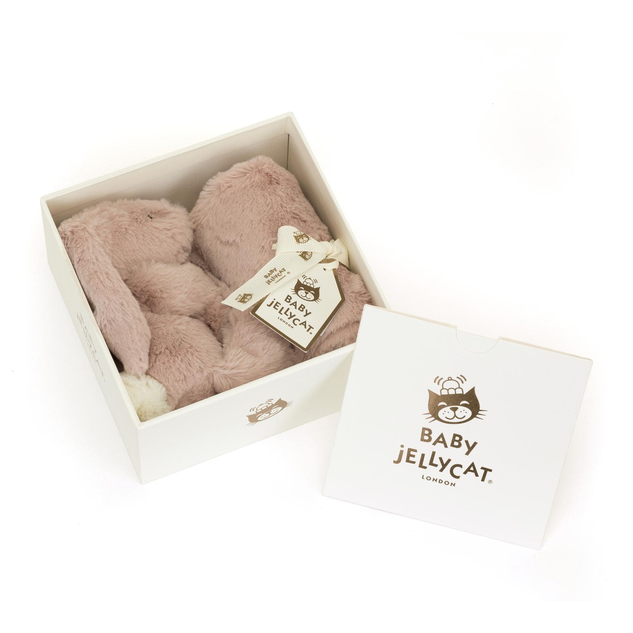 Jellycat Bashful Luxe Bunny Rosa Soother 34cm