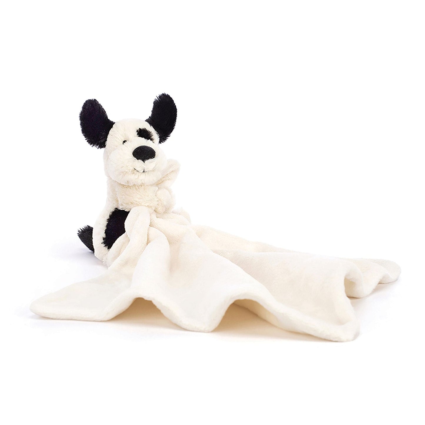Jellycat Bashful Black & Cream Puppy Soother 34cm