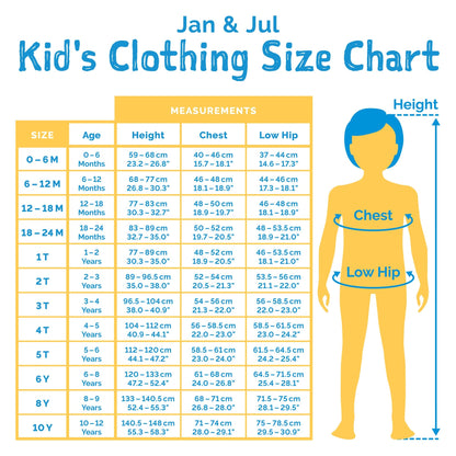 Jan & Jul Kids UPF 50+ Rashguard Top