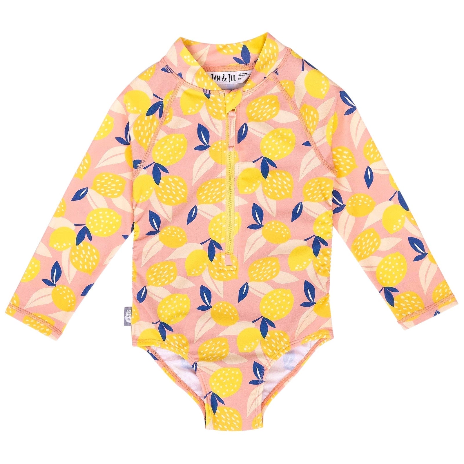 Jan & Jul Girls UPF 50+ One-Piece Swimsuit | Long Sleeve & Front Zip