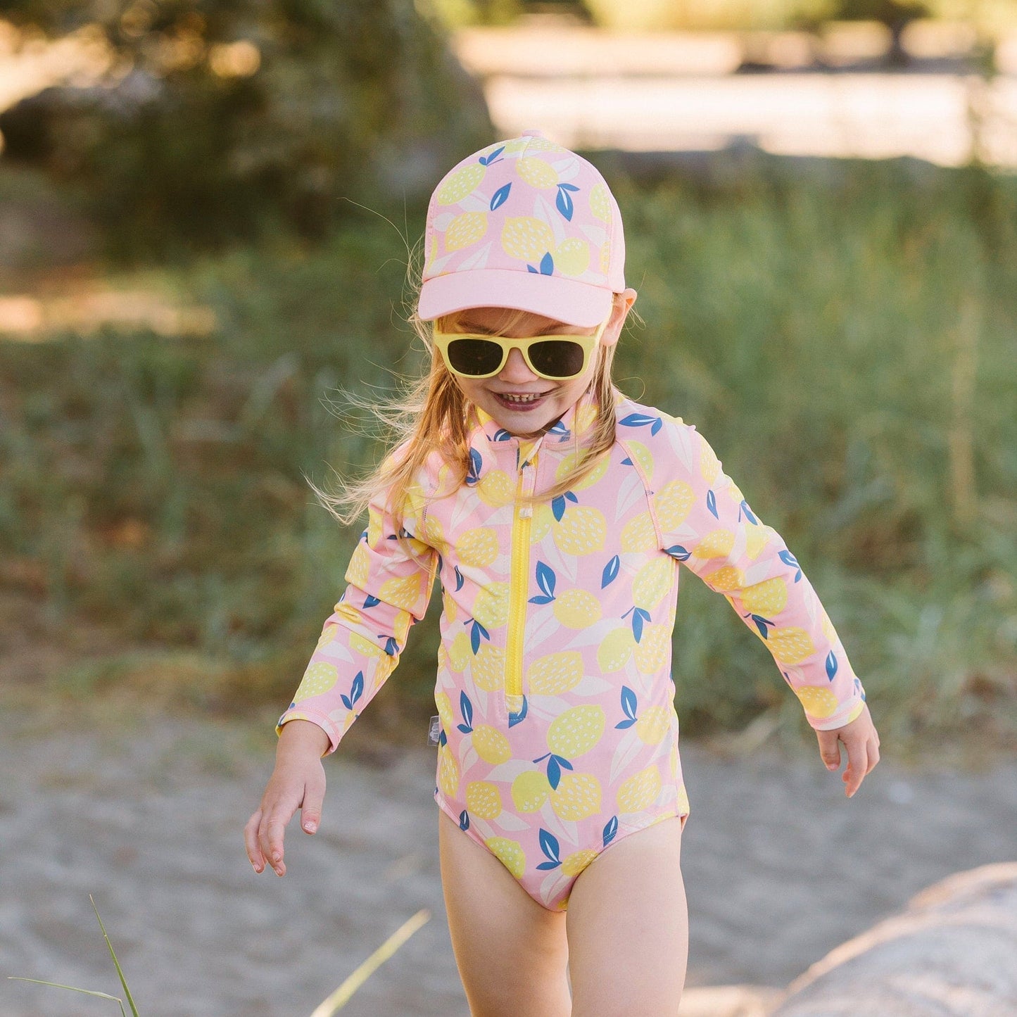 Jan & Jul Girls Long Sleeve UPF 50+ One Piece Swimsuit