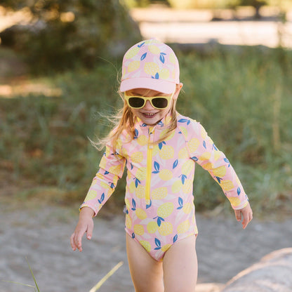 Jan & Jul Girls Long Sleeve UPF 50+ One Piece Swimsuit