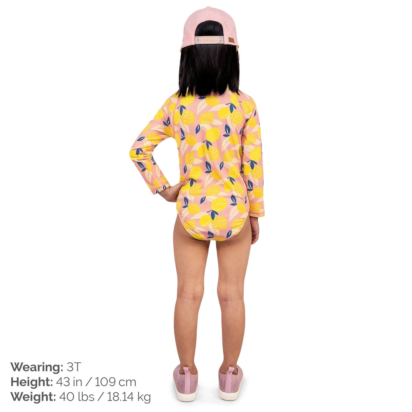 Jan & Jul Girls Long Sleeve UPF 50+ One Piece Swimsuit