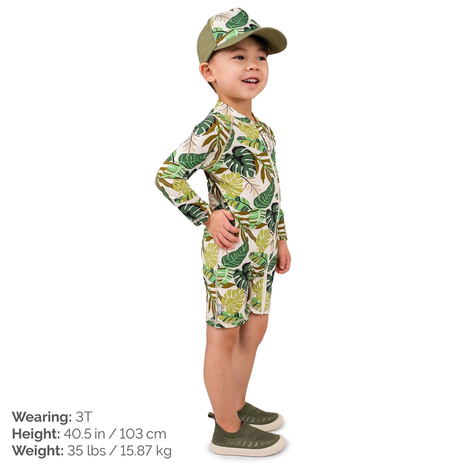 Jan & Jul Full Coverage Kids UPF 50+ Sun Suit