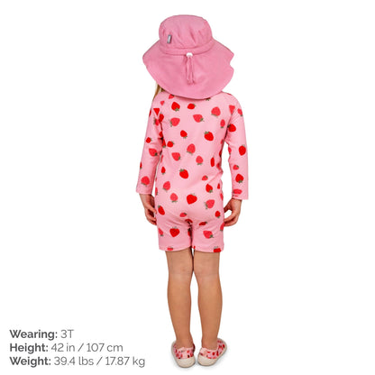 Jan & Jul Kids 50+ UPF One Piece Rashie Zip UV Sun Suit
