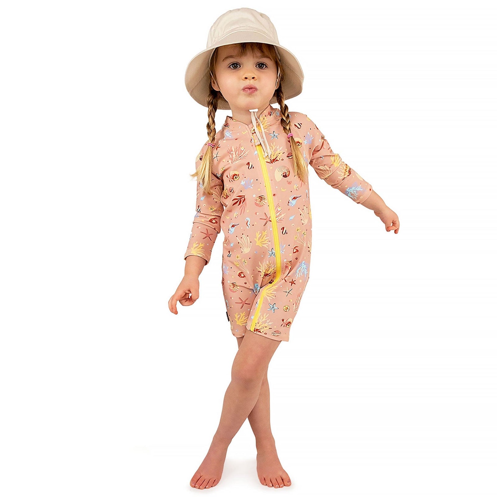 Jan & Jul Full Coverage Kids UPF 50+ Sun Suit