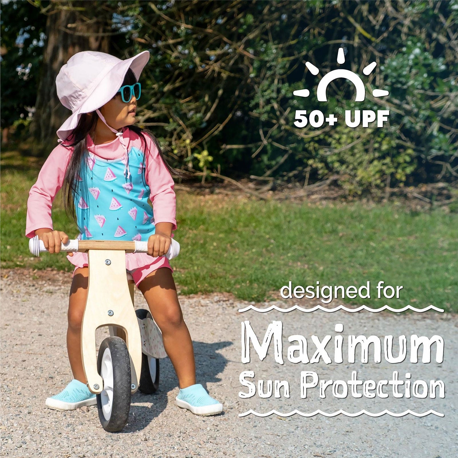 Jan & Jul Full Coverage Kids UPF 50+ Sun Suit