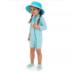 Jan & Jul Kids 50+ UPF One Piece Rashie Zip UV Sun Suit