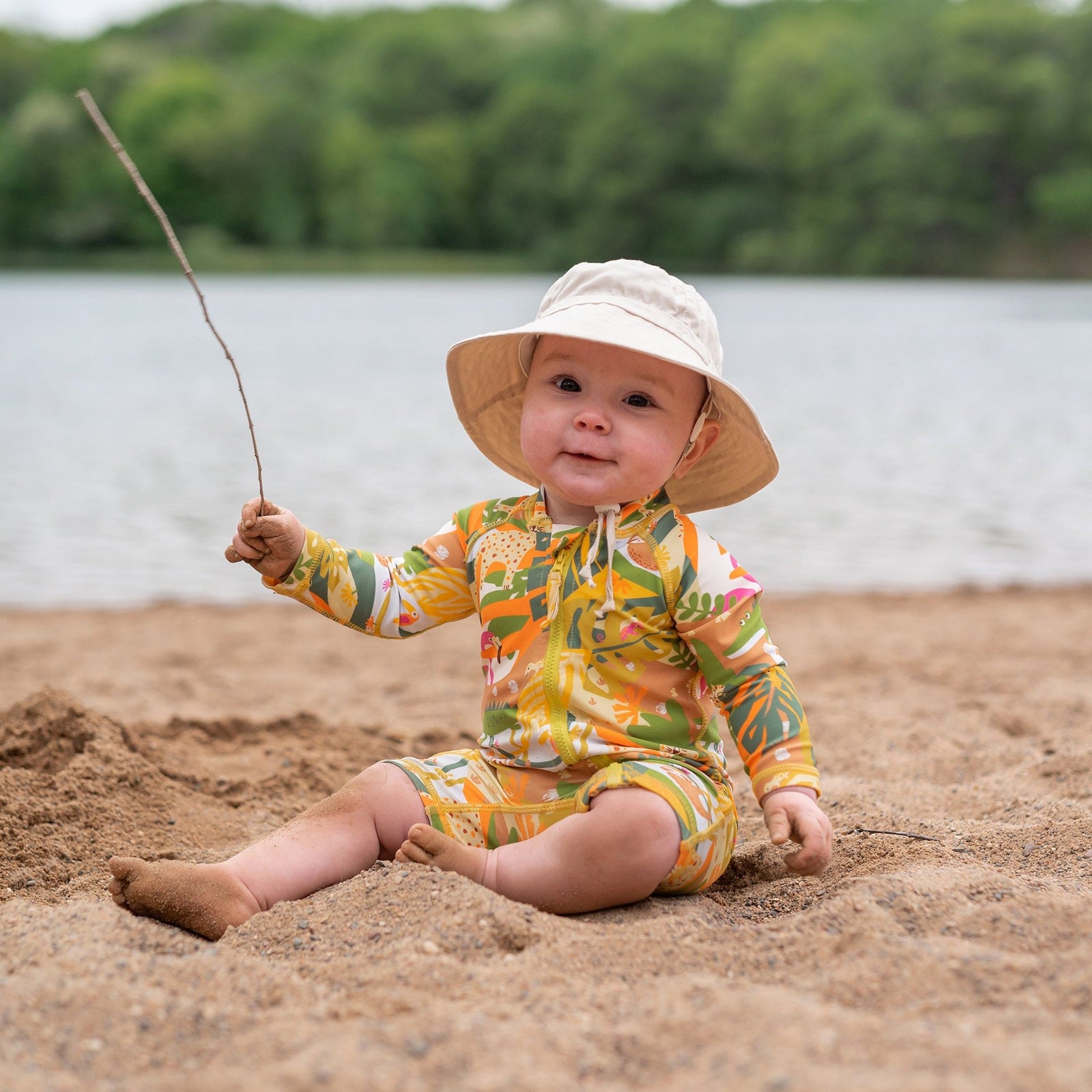 Jan & Jul Full Coverage Kids UPF 50+ Sun Suit