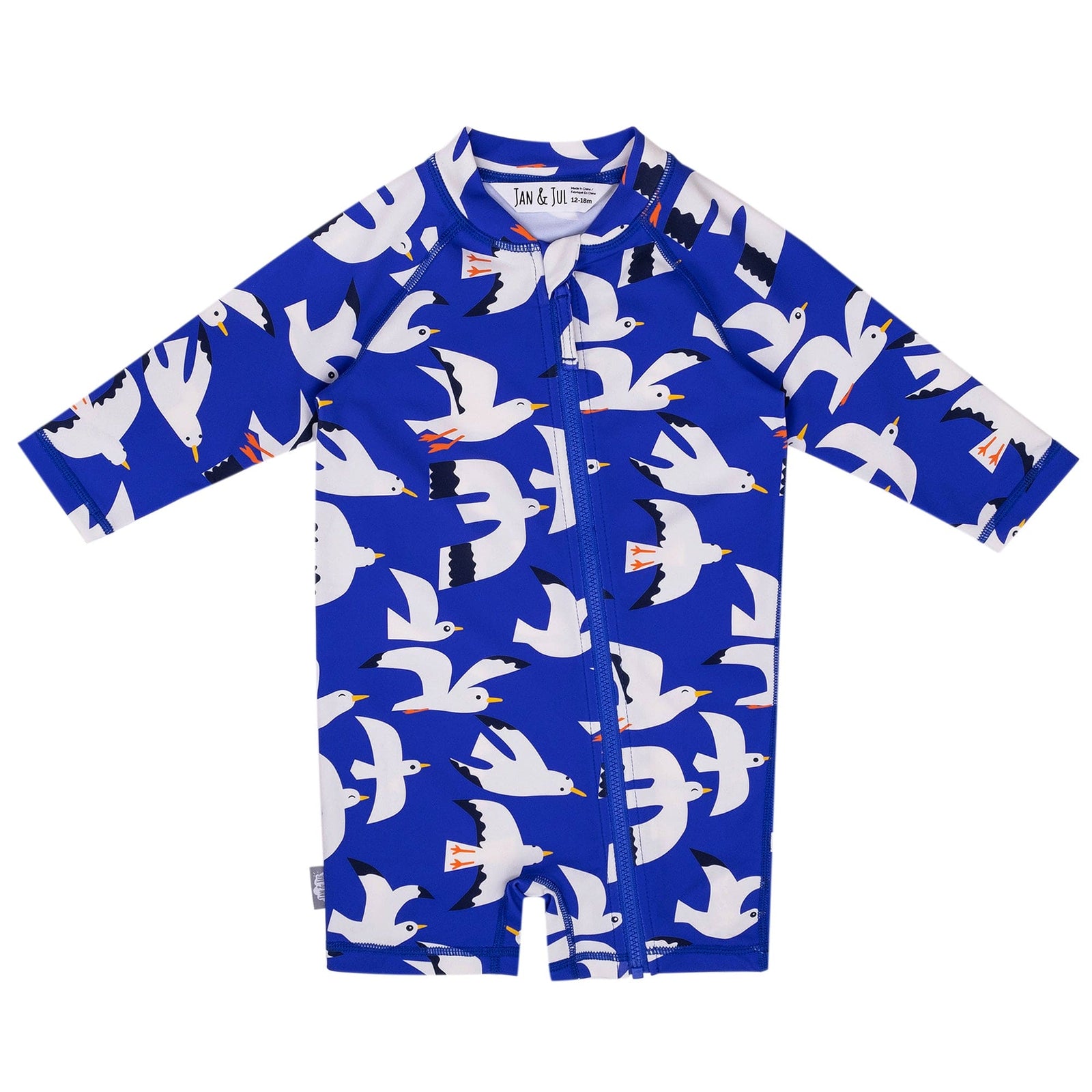 Jan & Jul Full Coverage Kids UPF 50+ Sun Suit