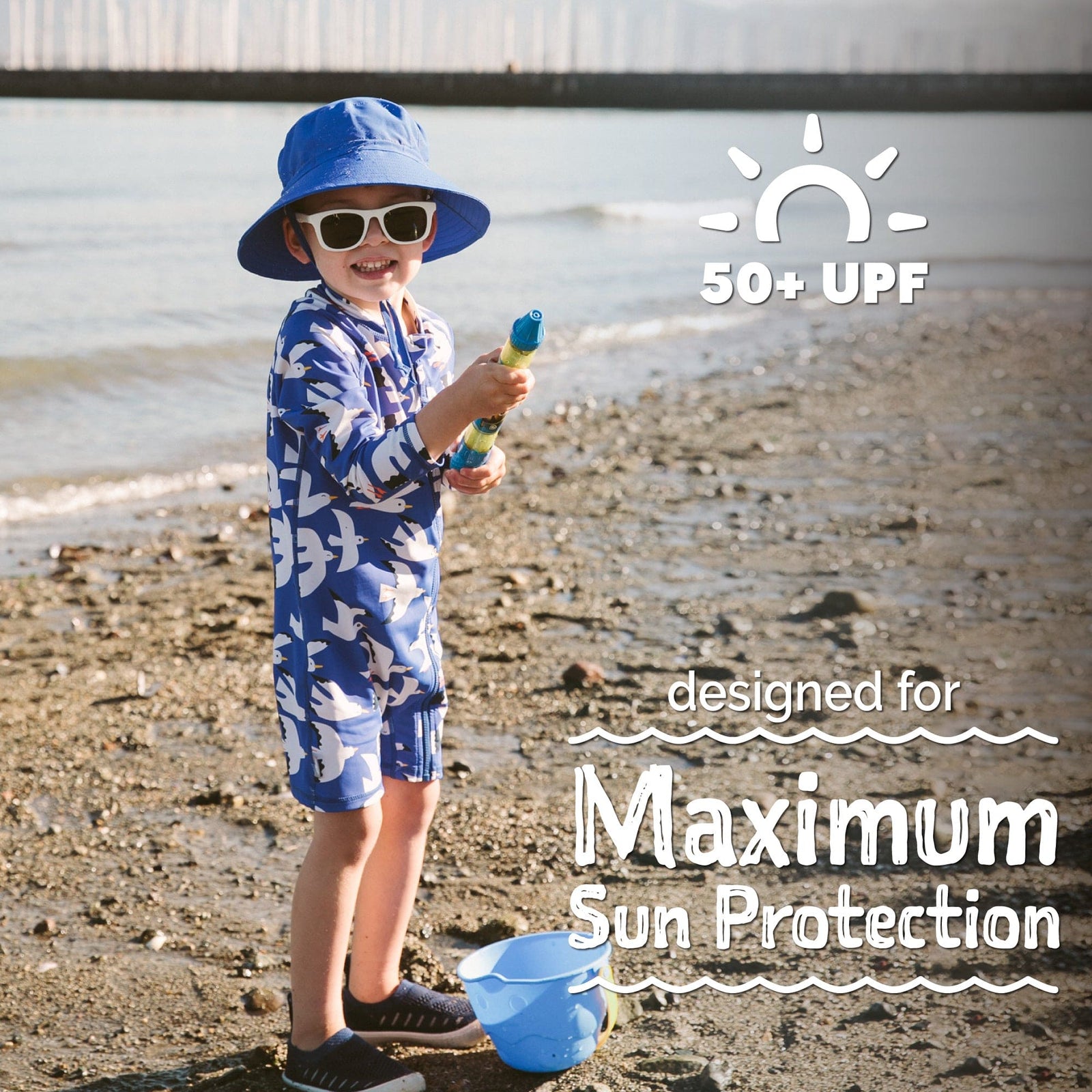 Jan & Jul Full Coverage Kids UPF 50+ Sun Suit