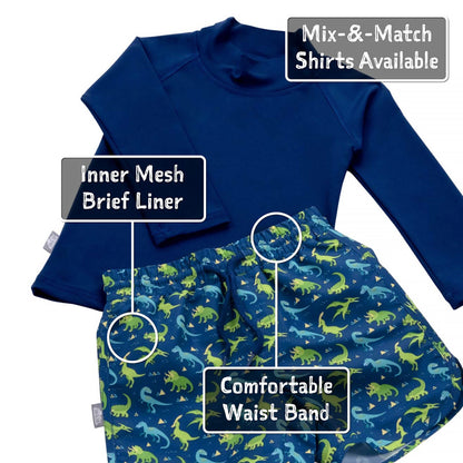 Jan & Jul Kids UPF 50+ UV Swim Shorts