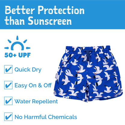 Jan & Jul Kids UPF 50+ UV Swim Shorts