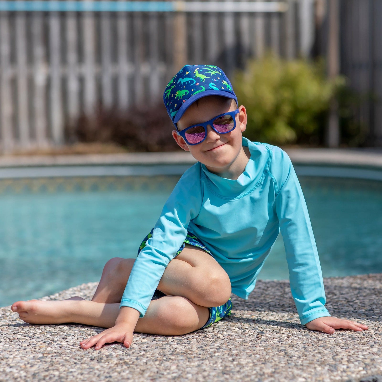 Jan & Jul Long Sleeve Kids UPF 50+ Rashguard Top | Quick-Dry & Stretchy
