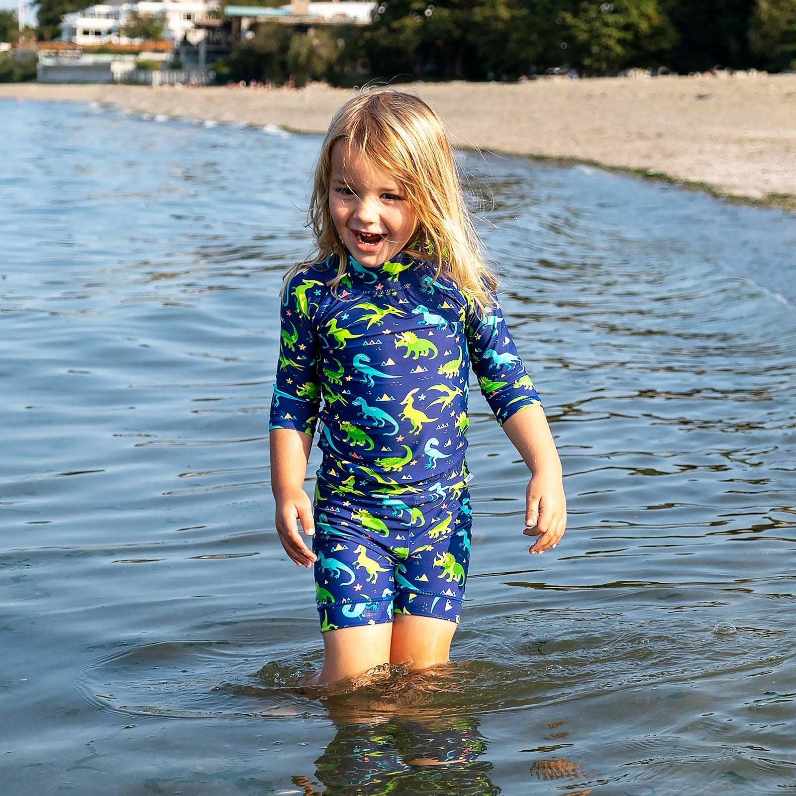 Jan & Jul Full Coverage Kids UPF 50+ Rashguard Set | Two-Piece Swim