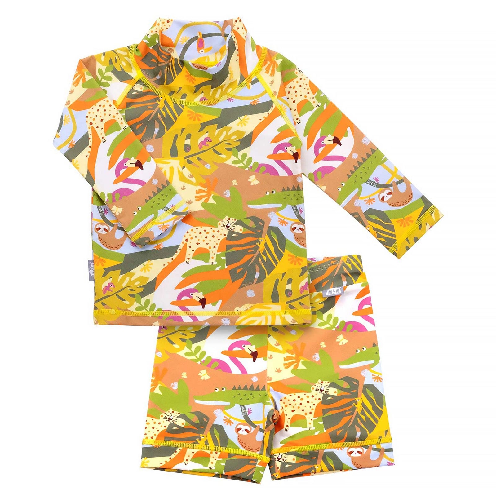 Jan & Jul Full Coverage Kids UPF 50+ Rashguard Set | Two-Piece Swim