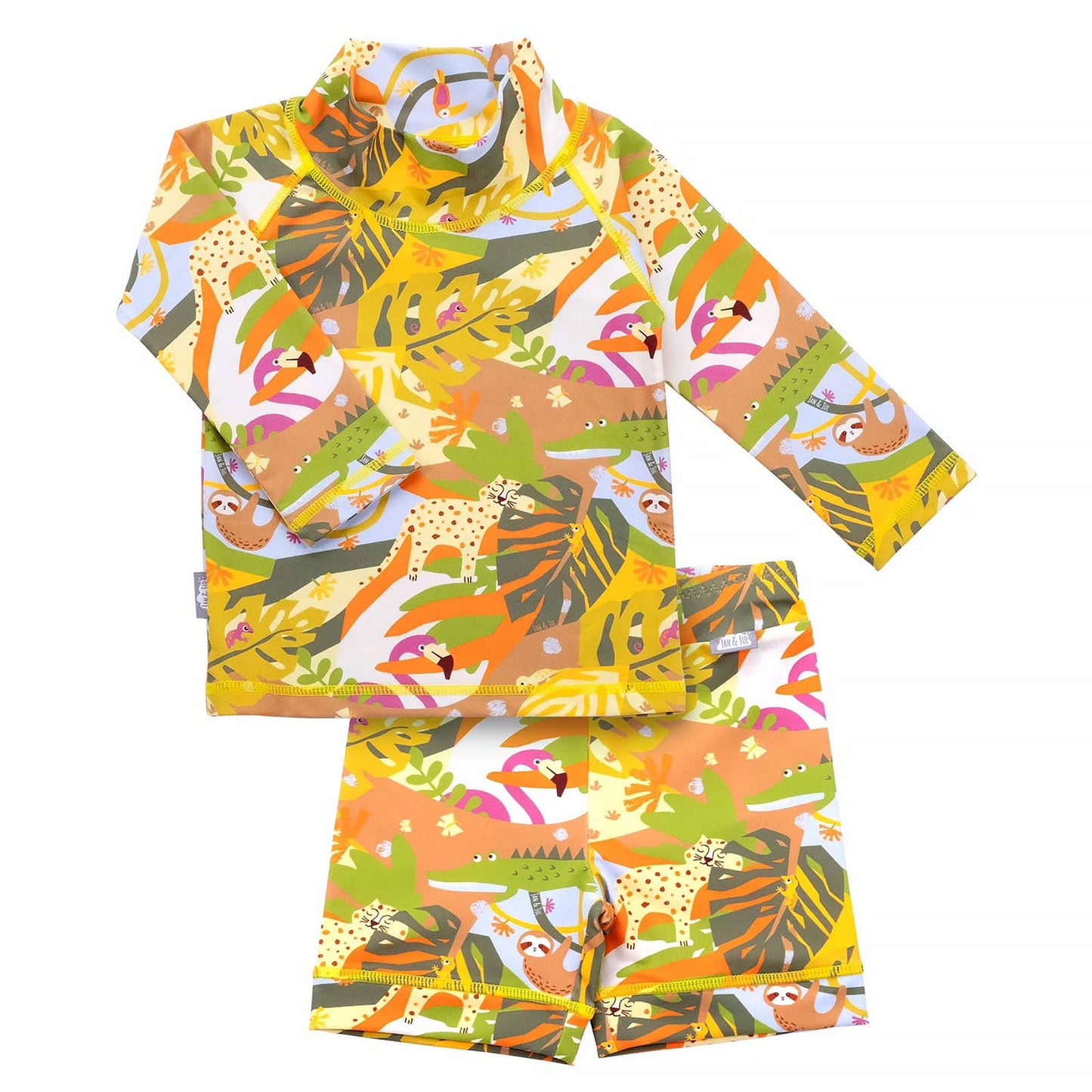 Jan & Jul Kids UPF 50+ UV Long Sleeve Rashguard Set