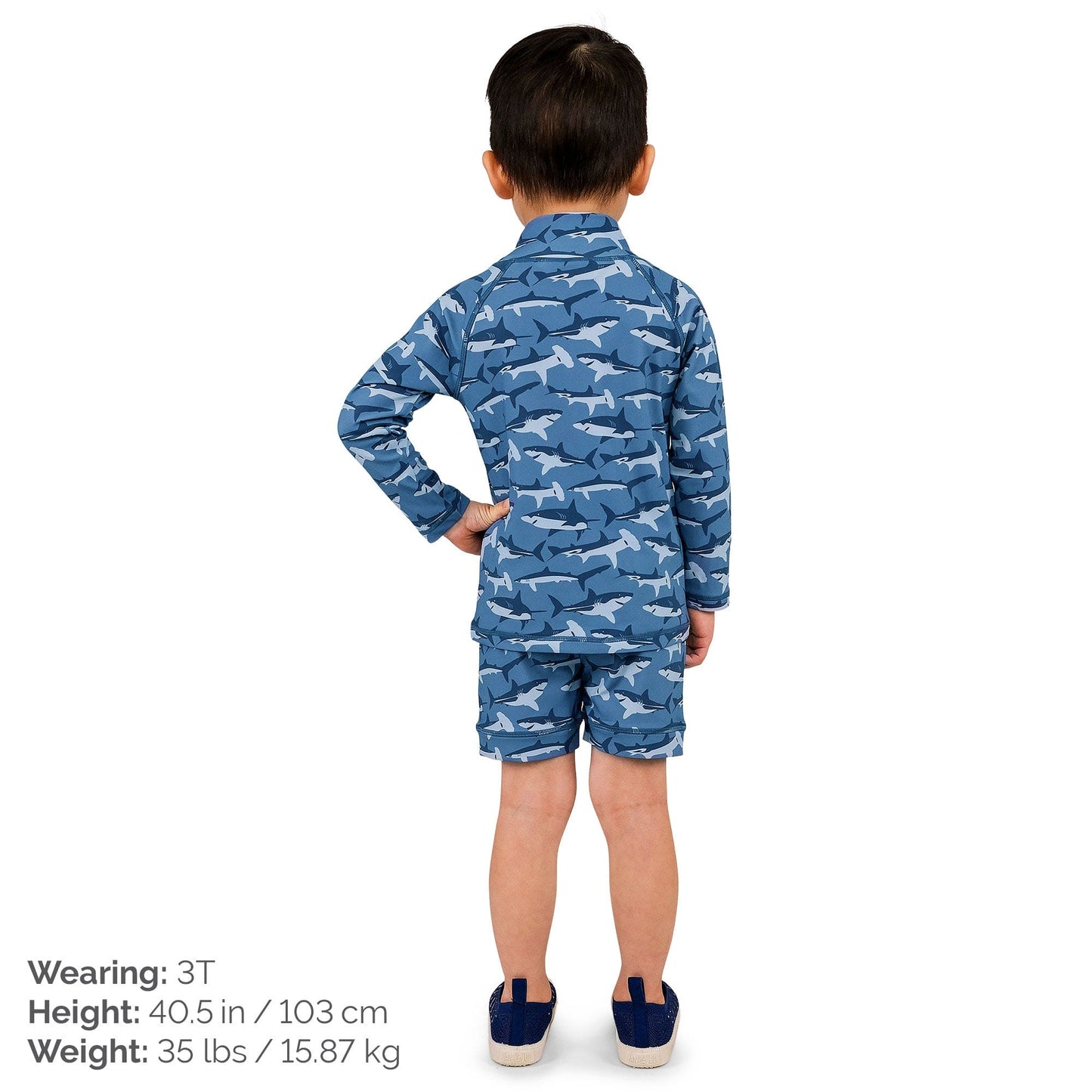 Jan & Jul Kids UPF 50+ UV Long Sleeve Rashguard Set