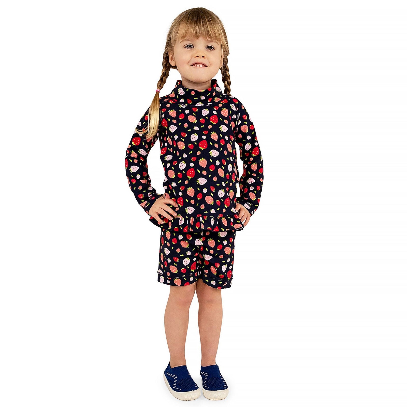 Jan & Jul Full Coverage Kids UPF 50+ Rashguard Set | Two-Piece Swim
