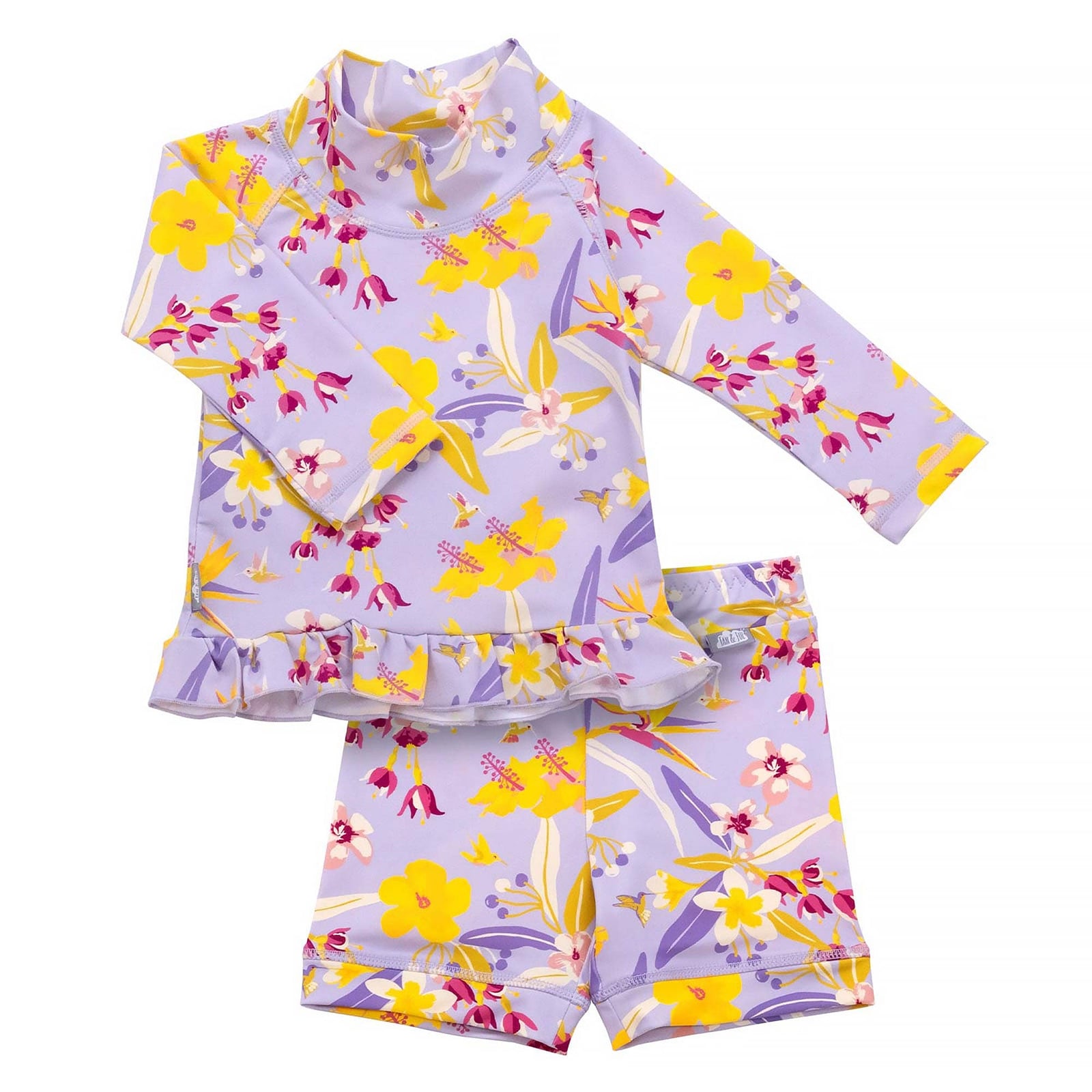Jan & Jul Full Coverage Kids UPF 50+ Rashguard Set | Two-Piece Swim