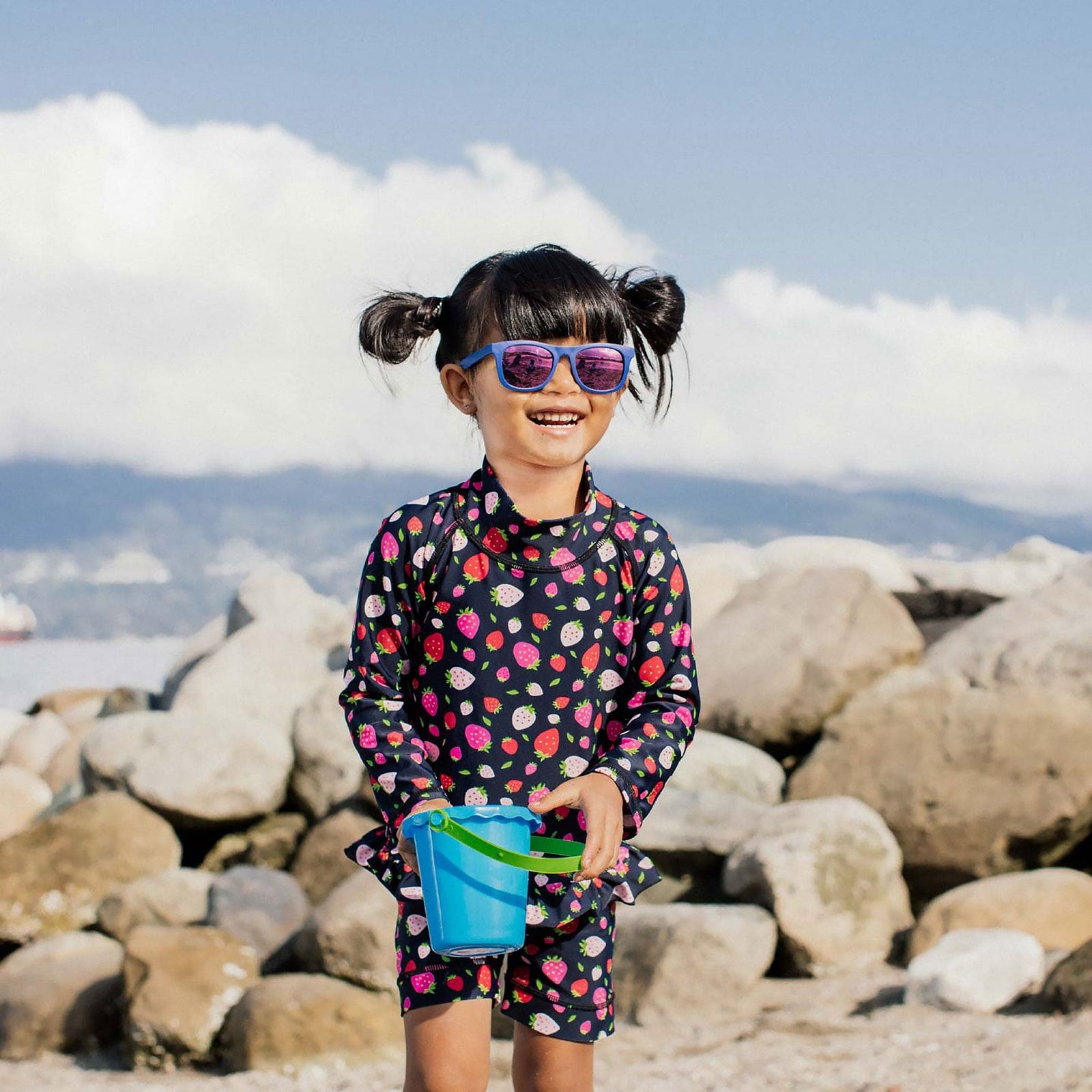 Jan & Jul Full Coverage Kids UPF 50+ Rashguard Set | Two-Piece Swim