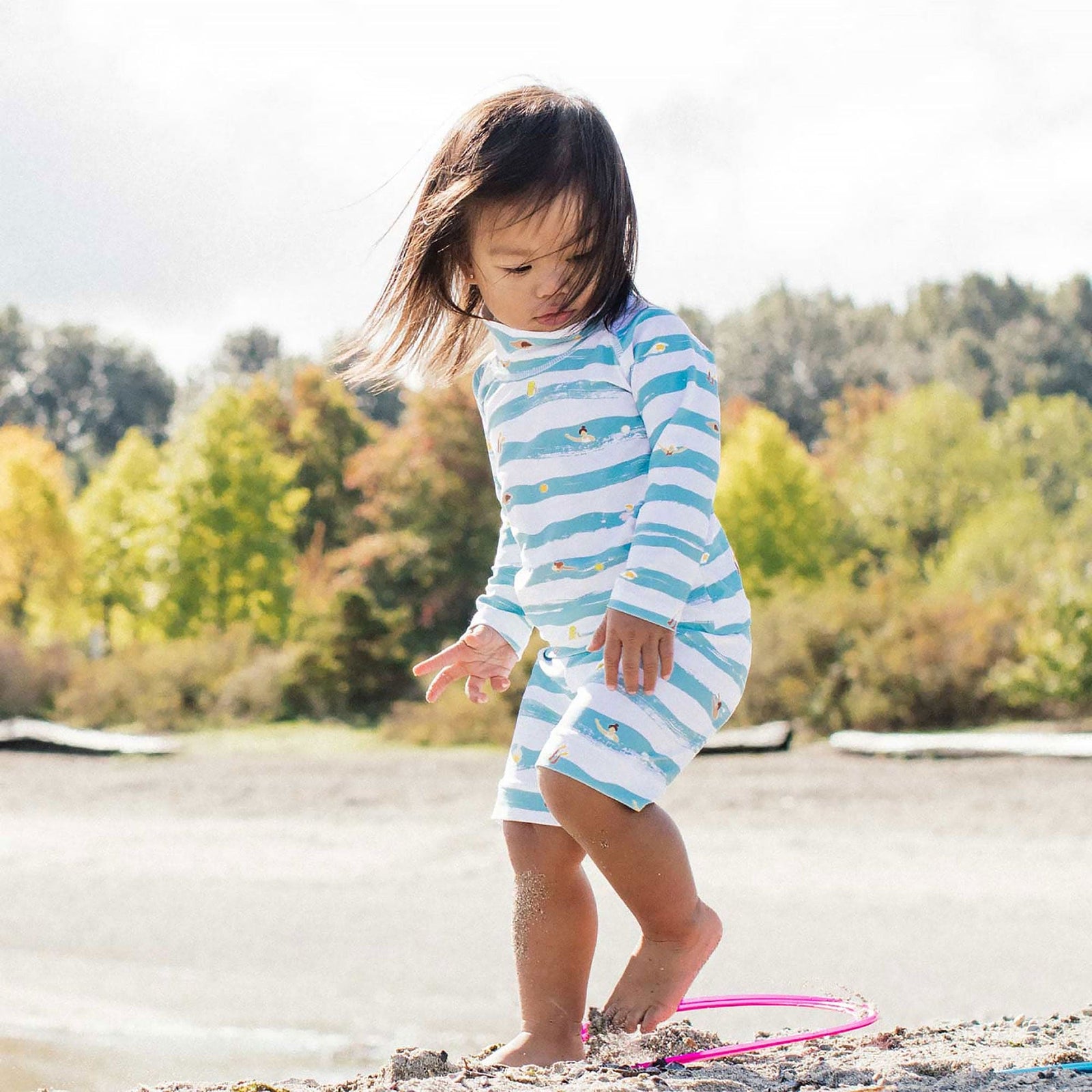 Jan & Jul Full Coverage Kids UPF 50+ Rashguard Set | Two-Piece Swim