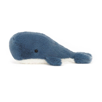 Jellycat Wavelly Whale Blue soft toy 15cm