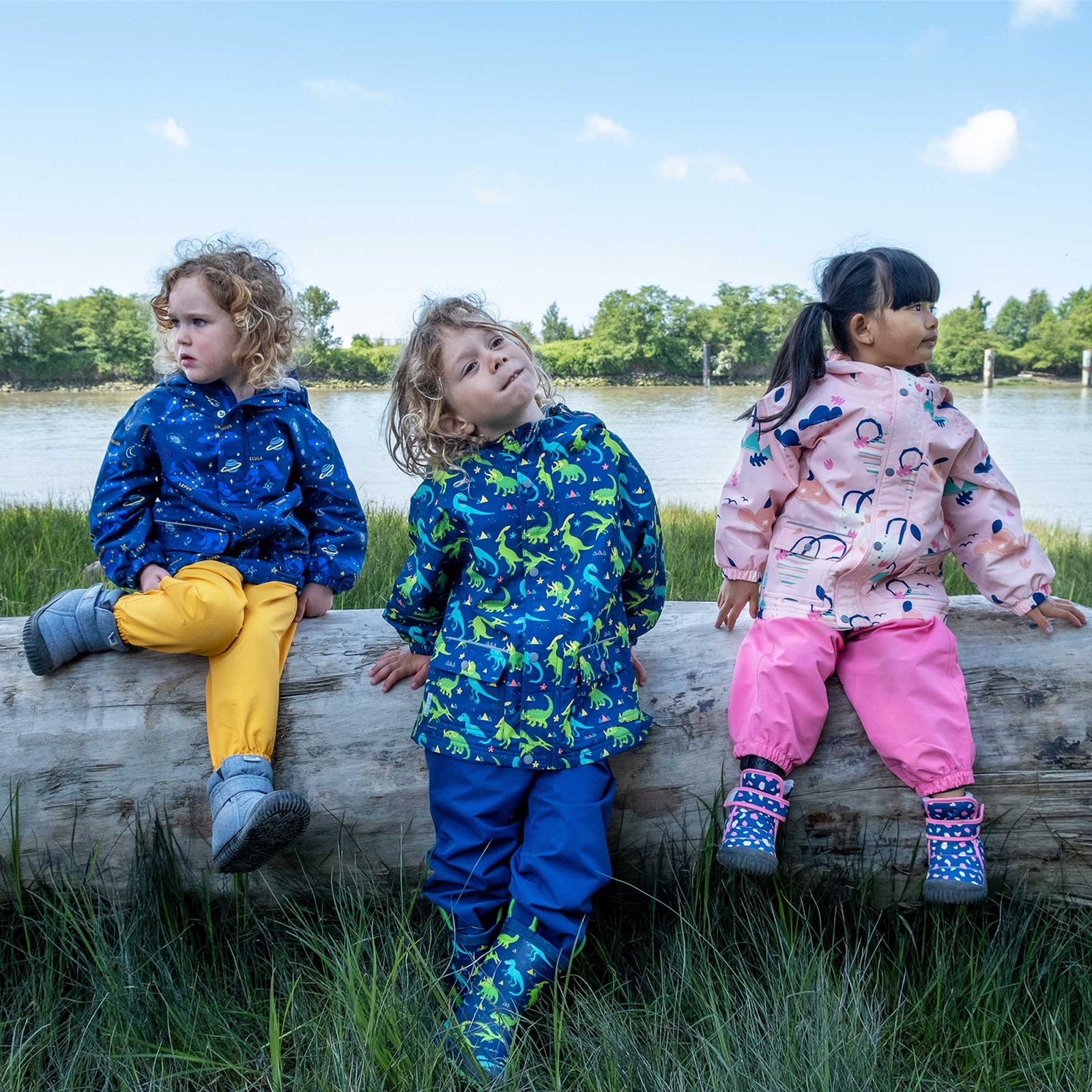 Jan & Jul Kids Ultimate Cozy & Waterproof Splash Jacket (Fleece Lined)