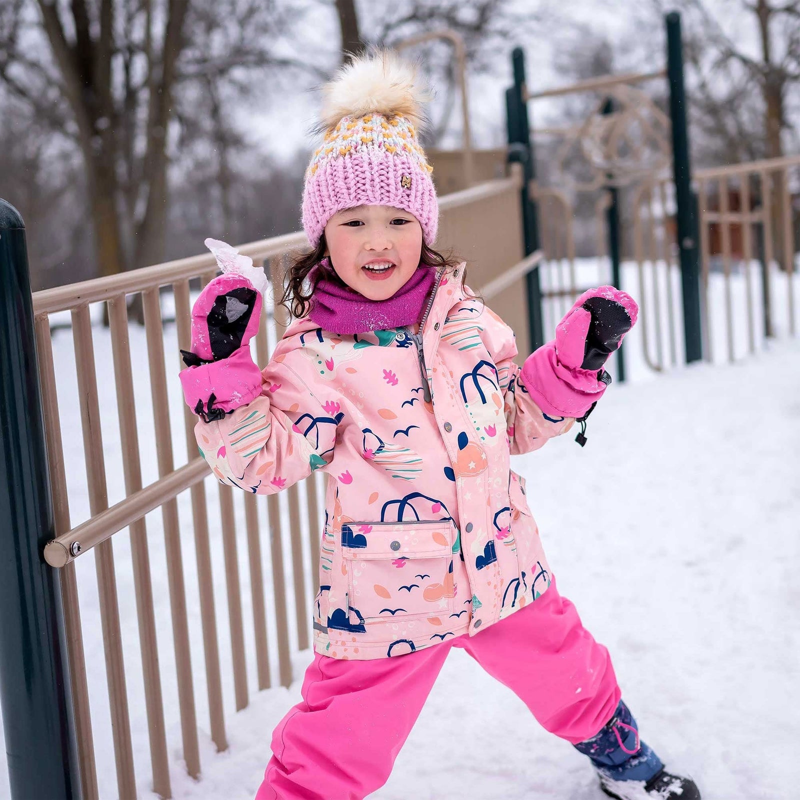 Jan & Jul Kids Ultimate Cozy & Waterproof Splash Jacket (Fleece Lined)