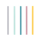 We Might Be Tiny Silicone Bubble Tea Straw, Set of 3