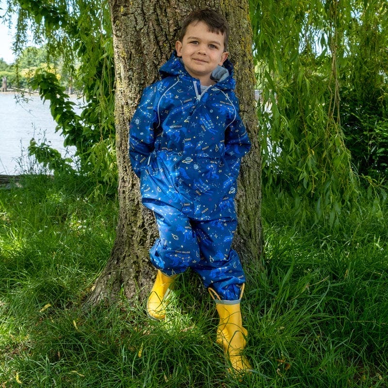 Jan & Jul Weather-Proof Fleece Lined Rain Suit | Full Body Coverage for Kids