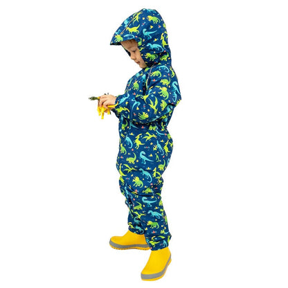 Jan & Jul Kids Cozy-Dry Waterproof Fleece-Lined Play Suit